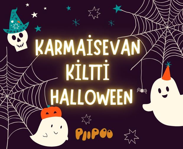Karmaisevan kiltti HALLOWEEN