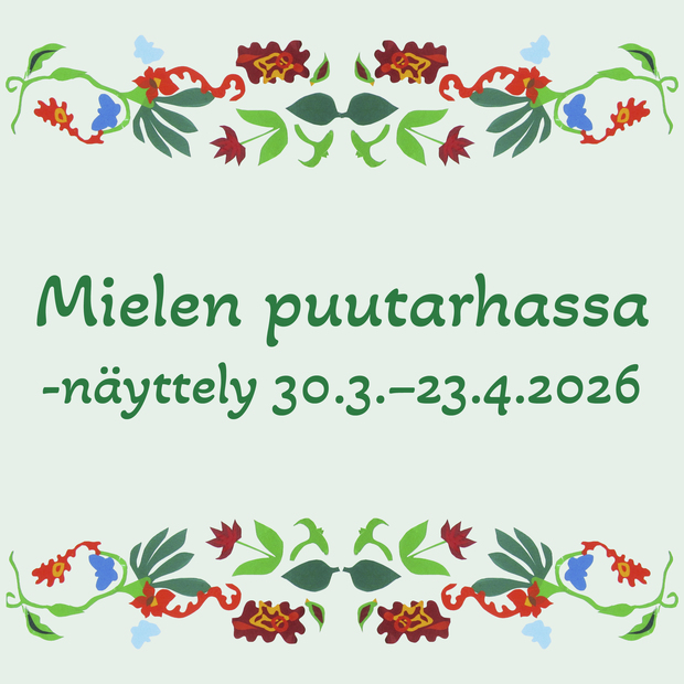 Mielen puutarhassa -näyttely
